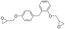 [[2-[p-(oxiranylmethoxy)benzyl]phenoxy]methyl]oxirane Structure