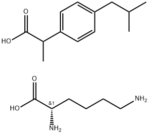 Ibuprofen lysine Structure