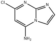 5-아미노-7-클로로이미다조[1,2-A]피리미딘 구조식 이미지