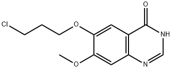 4(3H)-Quinazolinone, 6-(3-chloropropoxy)-7-Methoxy- 구조식 이미지