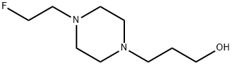 1-Piperazinepropanol,4-(2-fluoroethyl)-(9CI) Structure