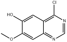 4-클로로-6-하이드록시-7-메타… 구조식 이미지