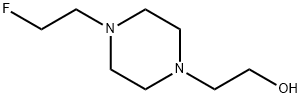 1-피페라진에탄올,4-(2-플루오로에틸)-(9CI) 구조식 이미지