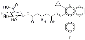 Pitavastatin Acyl Glucuronide  Structure
