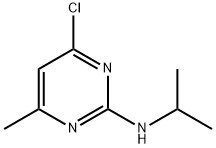 (4-Chloro-6-methyl-pyrimidin-2-yl)-isopropyl-amine 구조식 이미지