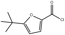 2-Furancarbonyl chloride, 5-(1,1-dimethylethyl)- (9CI) Structure