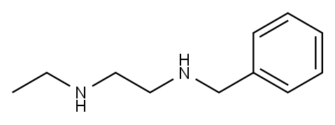 N1-BENZYL-N2-ETHYLETHANE-1,2-DIAMINE 구조식 이미지