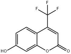 7-HYDROXY-4-(TRIFLUOROMETHYL)COUMARIN Structure