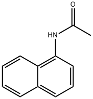 N-Acetyl-1-aminonaphthalene 구조식 이미지