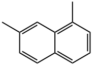 1,7-DIMETHYLNAPHTHALENE 구조식 이미지