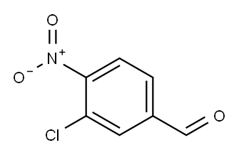 3-CHLORO-4-NITROBENZALDEHYDE Structure