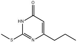 2-(methylsulfanyl)-6-propyl-4(3H)-pyrimidinone Structure