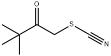Thiocyanic acid, 3,3-dimethyl-2-oxobutyl ester Structure