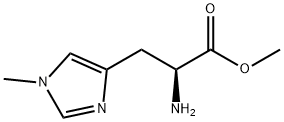N'-Methyl-L-histidine methyl ester 구조식 이미지