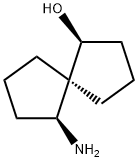 Spiro[4.4]nonan-1-ol, 6-amino-, (1S,5S,6S)- (9CI) Structure