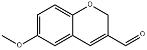 6-METHOXY-2H-CHROMENE-3-CARBALDEHYDE Structure