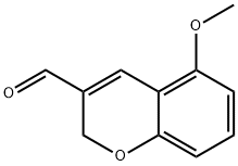 5-메톡시-2H-크롬-3-카발데하이드 구조식 이미지