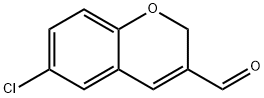 6-CHLORO-2H-CHROMENE-3-CARBALDEHYDE Structure