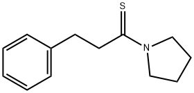 Pyrrolidine,  1-(3-phenyl-1-thioxopropyl)-  (9CI) Structure