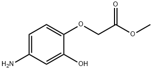 Acetic acid, (4-amino-2-hydroxyphenoxy)-, methyl ester (9CI) Structure