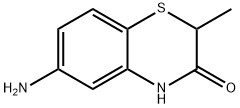 6-AMINO-2-METHYL-2H-1,4-BENZOTHIAZIN-3(4H)-ONE Structure