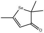 3(2H)-셀레노페논,2,2,5-트리메틸- 구조식 이미지