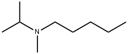 N-이소프로필-N-메틸-1-펜탄아민 구조식 이미지