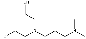 2,2'-[[3-(dimethylamino)propyl]imino]bisethanol Structure