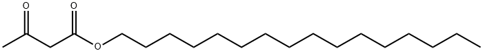 hexadecyl acetoacetate Structure