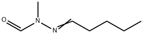 pentanal N-methyl-N-formylhydrazone Structure