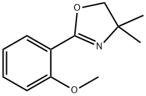2-(2-METHOXYPHENYL)-4,4-DIMETHYL-2-OXAZOLINE 구조식 이미지