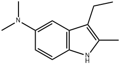 3-Ethyl-N,N,2-trimethyl-1H-indol-5-amine Structure