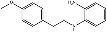 1-N-[2-(4-메톡시페닐)에틸]벤젠-1,2-디아민 구조식 이미지