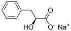 sodium (S)-3-phenyllactate Structure