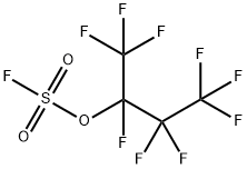Nonafluoro-2-butanol fluorosulfate 구조식 이미지