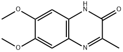 2-hydroxy-6,7-dimethoxy-3-methylquinoxaline Structure