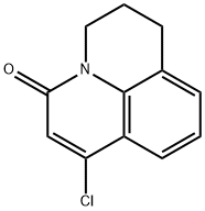 7-CHLORO-2,3-DIHYDRO-1H,5H-PYRIDO[3,2,1-IJ]QUINOLIN-5-ONE 구조식 이미지