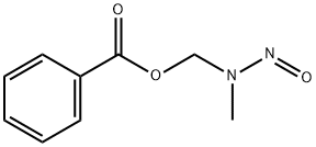 1-(N-methyl-N-nitrosamino)methyl benzoate Structure