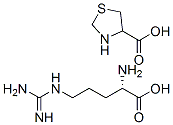 L-아르기닌모노티아졸리딘-4-카르복실레이트 구조식 이미지