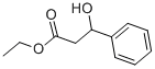 ETHYL-3-HYDROXY-3-PHENYL PROPIONATE Structure