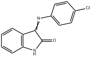 3-((4-CHLOROPHENYL)IMINO)INDOLIN-2-ONE Structure