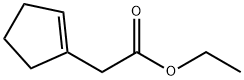 ethyl cyclopent-1-ene-1-acetate  Structure