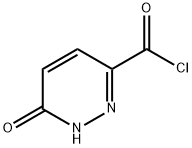 3-Pyridazinecarbonyl chloride, 1,6-dihydro-6-oxo- (9CI) Structure