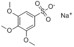 3,4,5-TRIMETHOXYBENZENESULFONIC ACID SODIUM SALT Structure