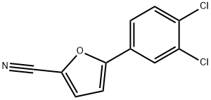 5-(3 4-DICHLOROPHENYL)-2-FURONITRILE Structure