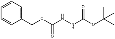 1-벤질2-(tert-부틸)히드라진-1,2-디카르복실레이트 구조식 이미지