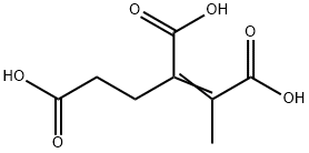 3-Pentene-1,3,4-tricarboxylic acid Structure