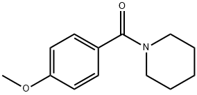 Piperidino(4-methoxyphenyl) ketone Structure