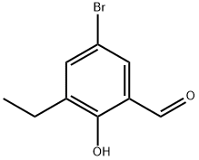 5-Bromo-3-ethylsalicylaldehyde Structure