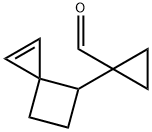 Cyclopropanecarboxaldehyde, 1-spiro[2.3]hex-1-en-4-yl- (9CI) Structure